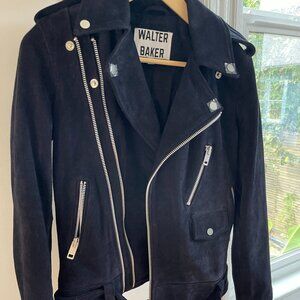 BRAND NEW Walter Baker Liz Leather Jacket -- 100% Suede Leather